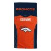 [Personalization Only] OFFICIAL NFL Jersey Personalized Beach Towel - Denver Broncos