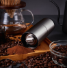 Wireless charging coffee grinder (800 mAh lithium capacity, non-segment fine tuning, strong power, coffee bean capacity 12g, 25 cups / time, mini car,